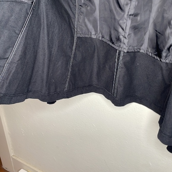 Luii black corduroy jacket with snap closure, size xl - Picture 8 of 8